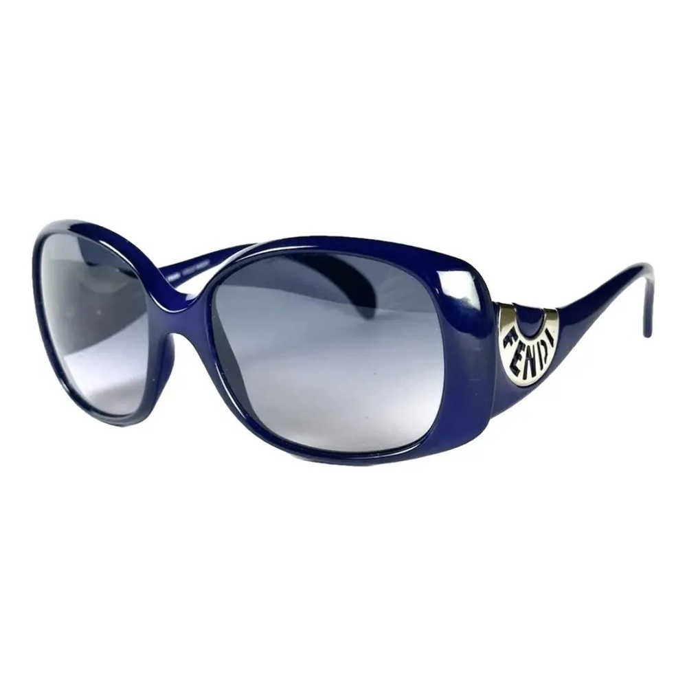 Fendi Navy Sunglasses with Logo Detail